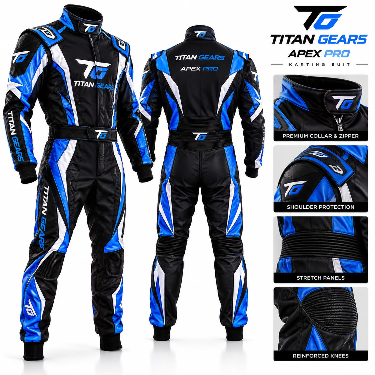 TitanGears Apex Pro Karting Suit